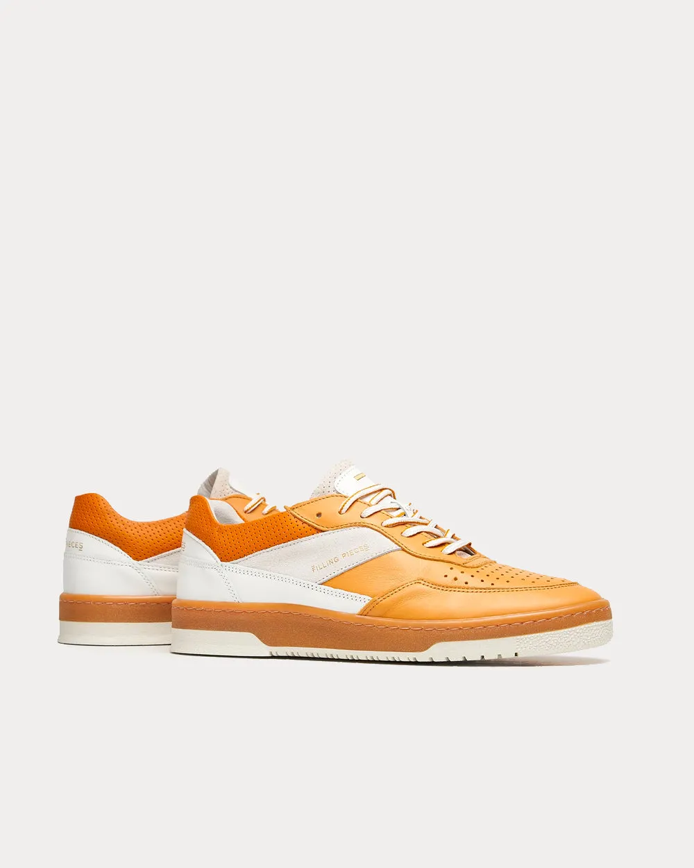 Ace Spin Mustard / White Low Top Sneakers