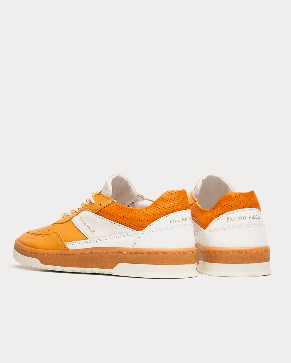 Ace Spin Mustard / White Low Top Sneakers