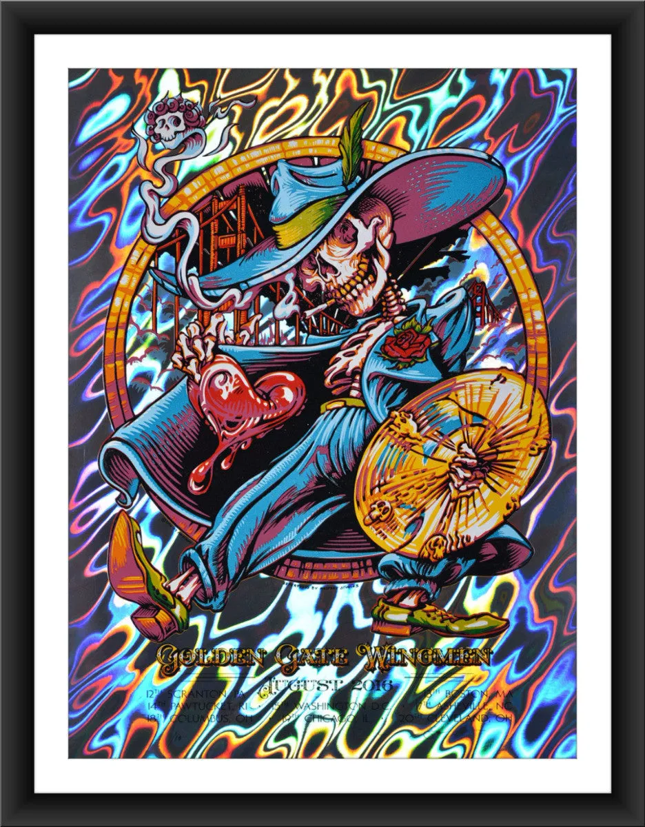 AJ Masthay "Golden Gate Wingmen" Lava Foil