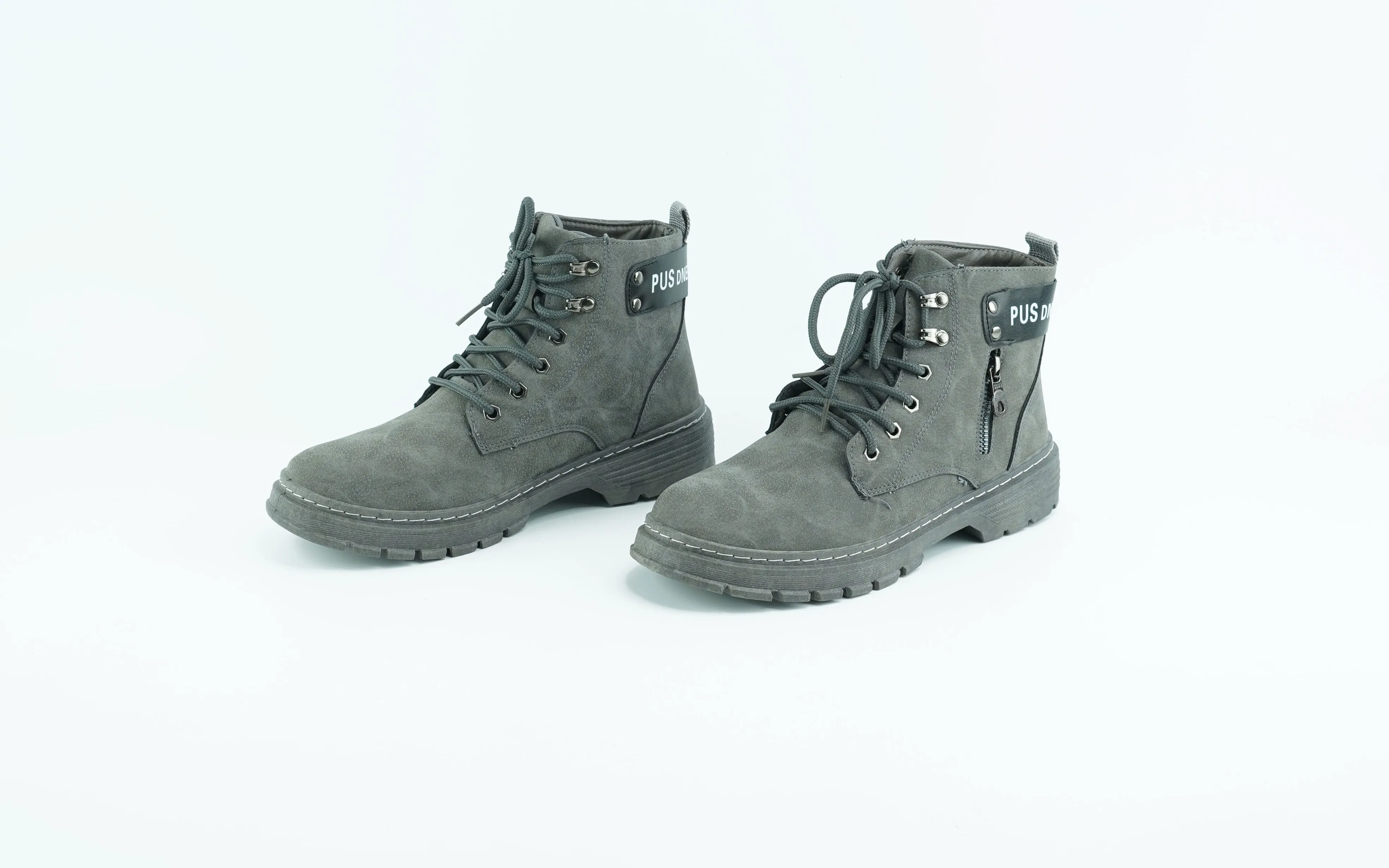 Casual grey shoes for men