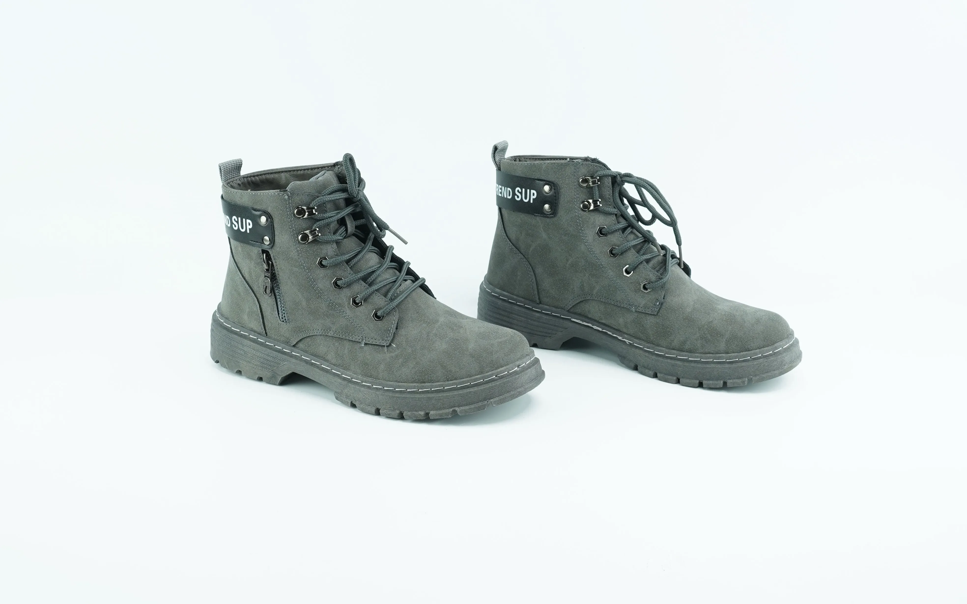 Casual grey shoes for men