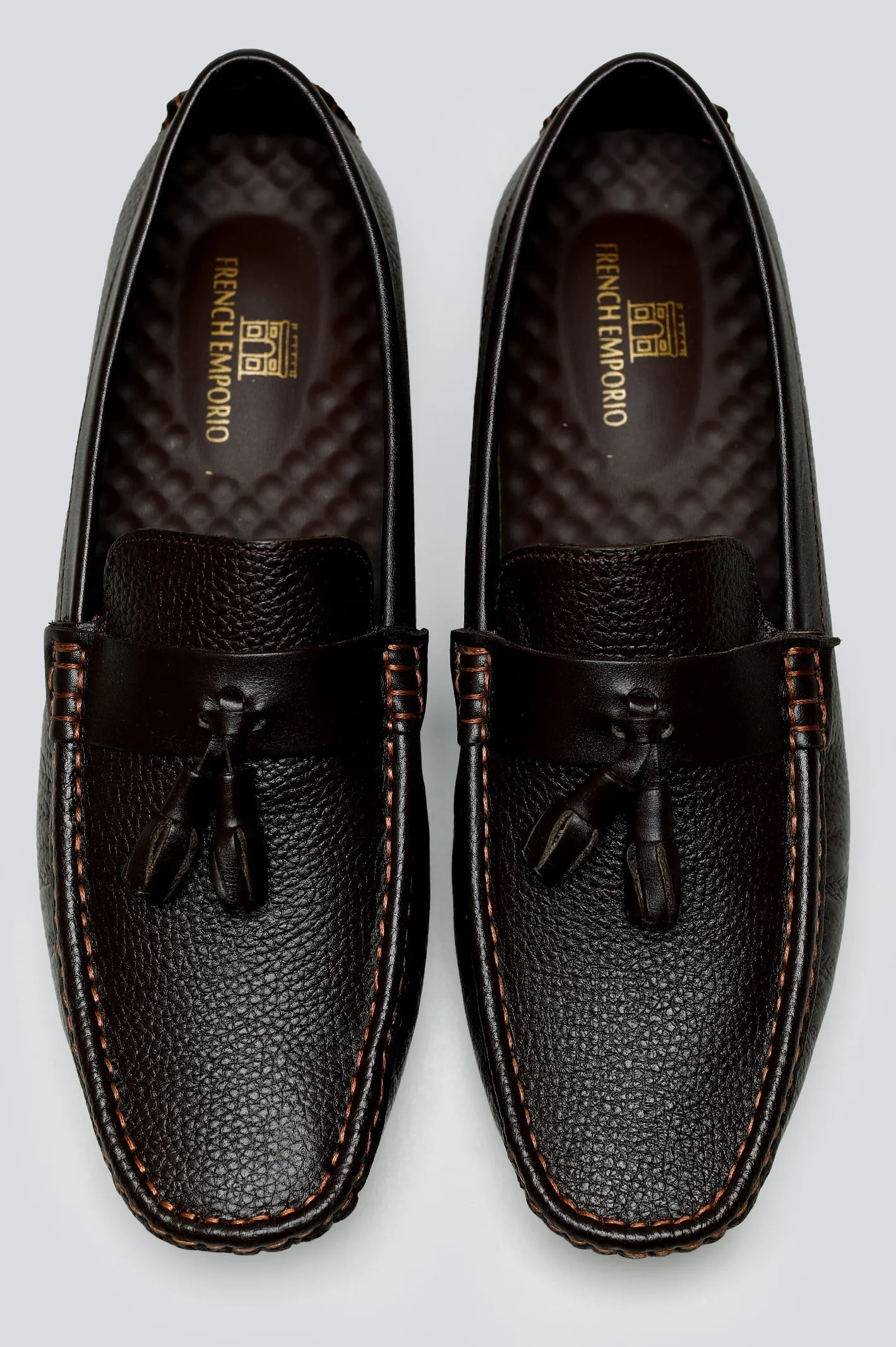 Coffee Casual Shoes For Men