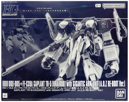 HG 1/144 ORX-005 FF-X39A Gaplant TR-5 (Hrairoo) with Gigantic Arm Unit (A.O.Z Re-boot Ver.) P-Bandai