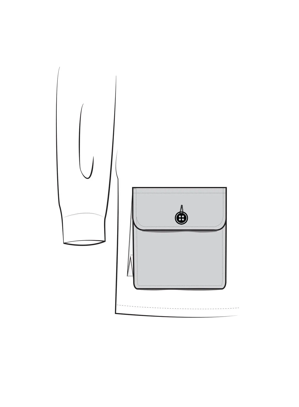 Hidden Internal Product: Hip Pocket Standard Styles