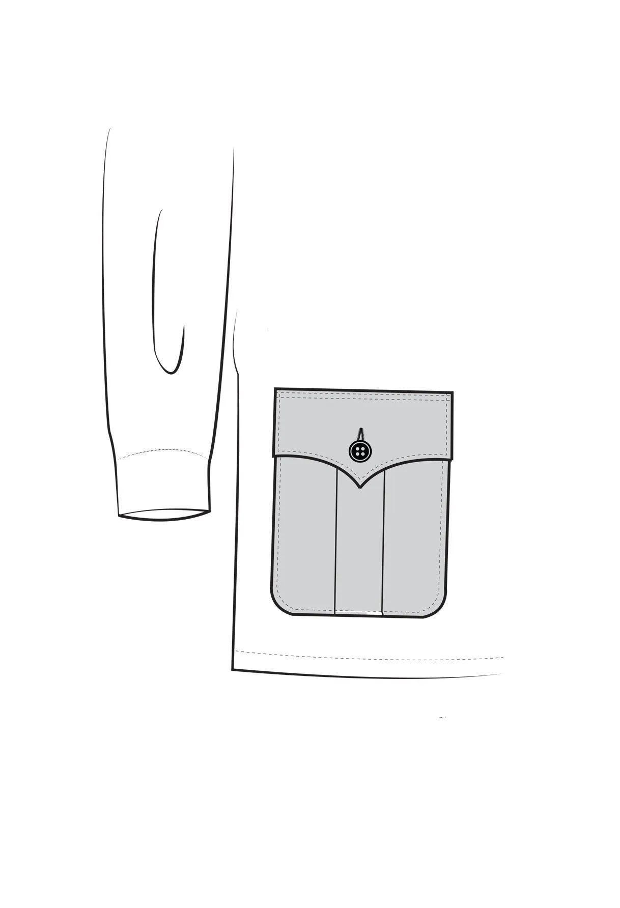 Hidden Internal Product: Hip Pocket Standard Styles