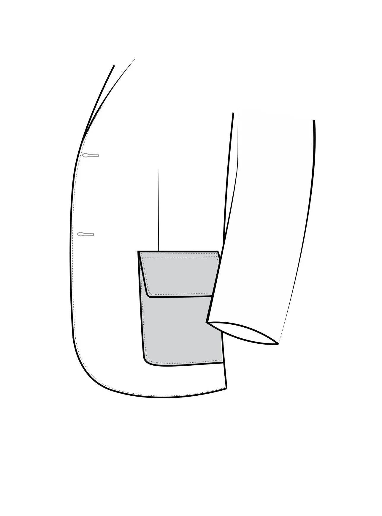 Hidden Internal Product: Hip Pocket Standard Styles