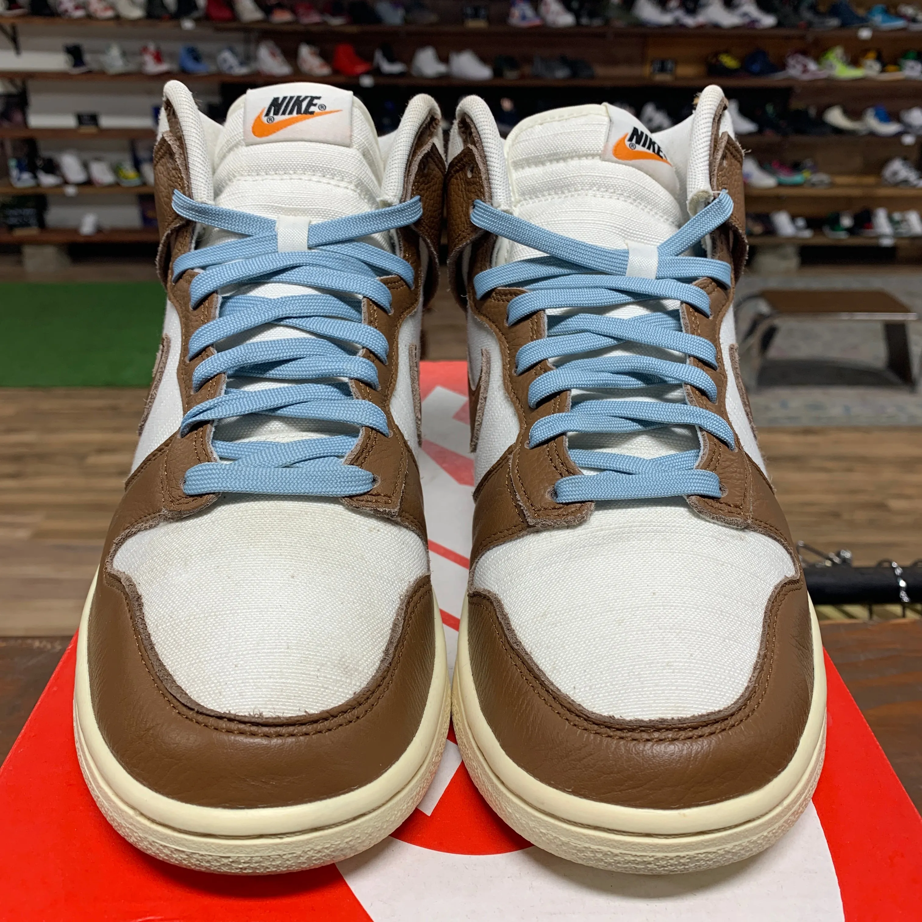 Nike Dunk High 'Vintage Pecan Sail' Size 9.5