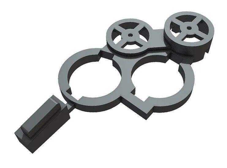 Zega Mame Gear Button Bracket - Zarcade Limited